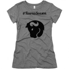 Ladies Slim Fit Super Soft Triblend Tee