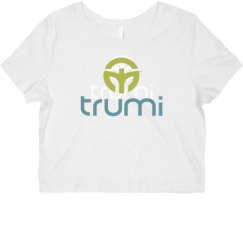 Ladies Slim Fit Crop Top Tee