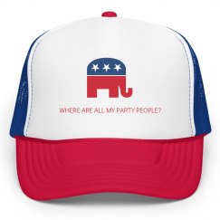 WHERE ARE ALL MY PARTY PE