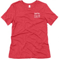 Ladies Relaxed Fit Super Soft Triblend Tee