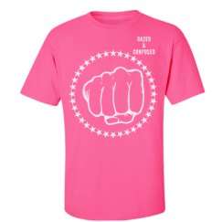 Unisex Ultra Cotton Safety Neon Crewneck Tee