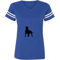 Ladies Relaxed Fit Vintage Sports Tee