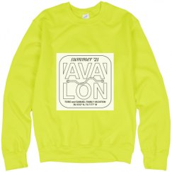 Unisex Neon Crewneck Sweatshirt