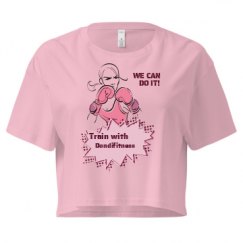 Ladies Festival Cali Crop Top Tee