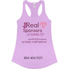 Ladies Slim Fit Racerback Tank Top