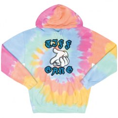 Unisex Tie-Dye Fleece Hoodie