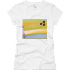 Ladies Slim Fit Basic Promo Jersey Tee