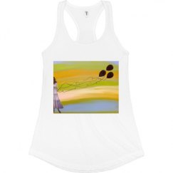 Ladies Slim Fit Racerback Tank Top