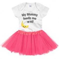 Infant Onesie with Tutu