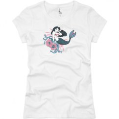 Ladies Slim Fit Basic Promo Jersey Tee