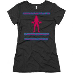 Ladies Slim Fit Super Soft Triblend Tee