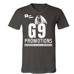 Unisex V-Neck Jersey Tee