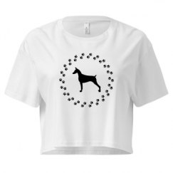 Ladies Festival Cali Crop Top Tee