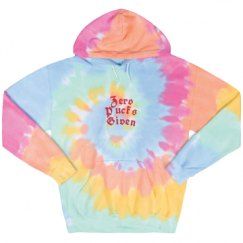 Unisex Tie-Dye Fleece Hoodie