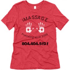 Ladies Relaxed Fit Super Soft Triblend Tee