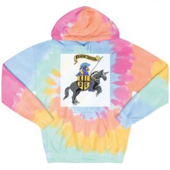 Unisex Tie-Dye Fleece Hoodie