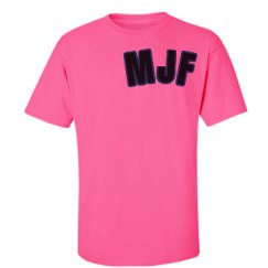 Unisex Ultra Cotton Safety Neon Crewneck Tee