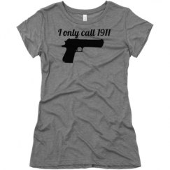 Ladies Slim Fit Super Soft Triblend Tee