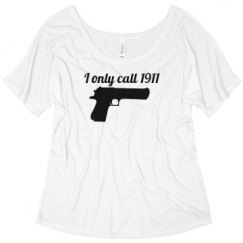 Ladies Flowy Slouchy Tee