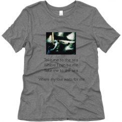 Ladies Relaxed Fit Super Soft Triblend Tee