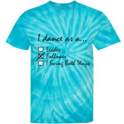 Unisex Tie-Dye Cyclone Pinwheel Tee