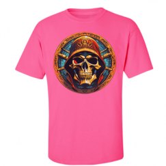 Unisex Ultra Cotton Safety Neon Crewneck Tee