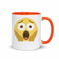 11oz Ceramic Mug with Color Inside