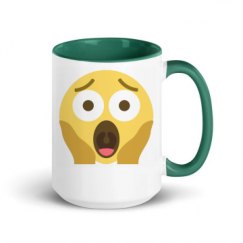 15oz Ceramic Mug with Color Inside