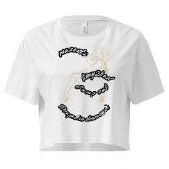 Ladies Festival Cali Crop Top Tee