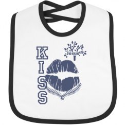 Infant Contrast Trim Bib