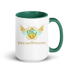 15oz Ceramic Mug with Color Inside