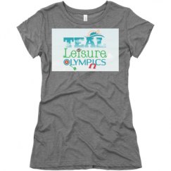 Ladies Slim Fit Super Soft Triblend Tee