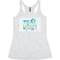 Ladies Slim Fit Super Soft Racerback Triblend Tank