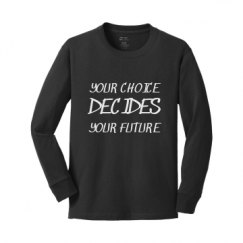 Youth Midweight Cotton Long Sleeve Tee