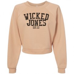 Women's Raglan Pullover Fleece
