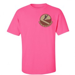 Unisex Ultra Cotton Safety Neon Crewneck Tee