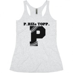 Ladies Slim Fit Super Soft Racerback Triblend Tank