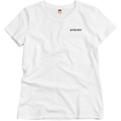 Ladies Semi-Fitted Relaxed Fit Basic Promo Tee