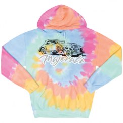 Unisex Tie-Dye Fleece Hoodie