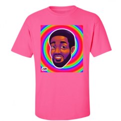 Unisex Ultra Cotton Safety Neon Crewneck Tee