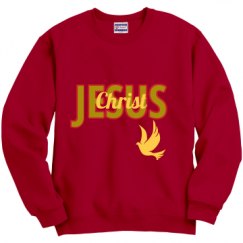 Unisex Film and Foil Crewneck Sweatshirt