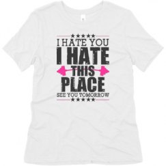 Ladies Relaxed Fit Super Soft Triblend Tee