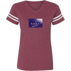 Ladies Relaxed Fit Vintage Sports Tee