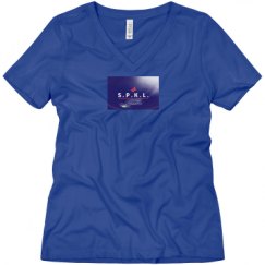 Ladies Relaxed Fit V-Neck Tee
