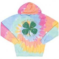 Unisex Tie-Dye Fleece Hoodie