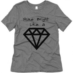 Ladies Relaxed Fit Super Soft Triblend Tee