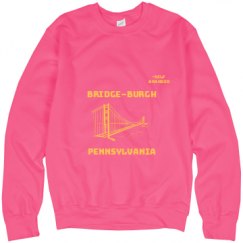Unisex Neon Crewneck Sweatshirt