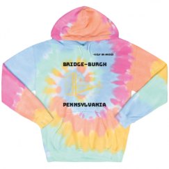Unisex Tie-Dye Fleece Hoodie