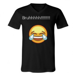 Unisex V-Neck Jersey Tee