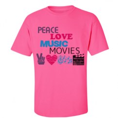 Unisex Ultra Cotton Safety Neon Crewneck Tee